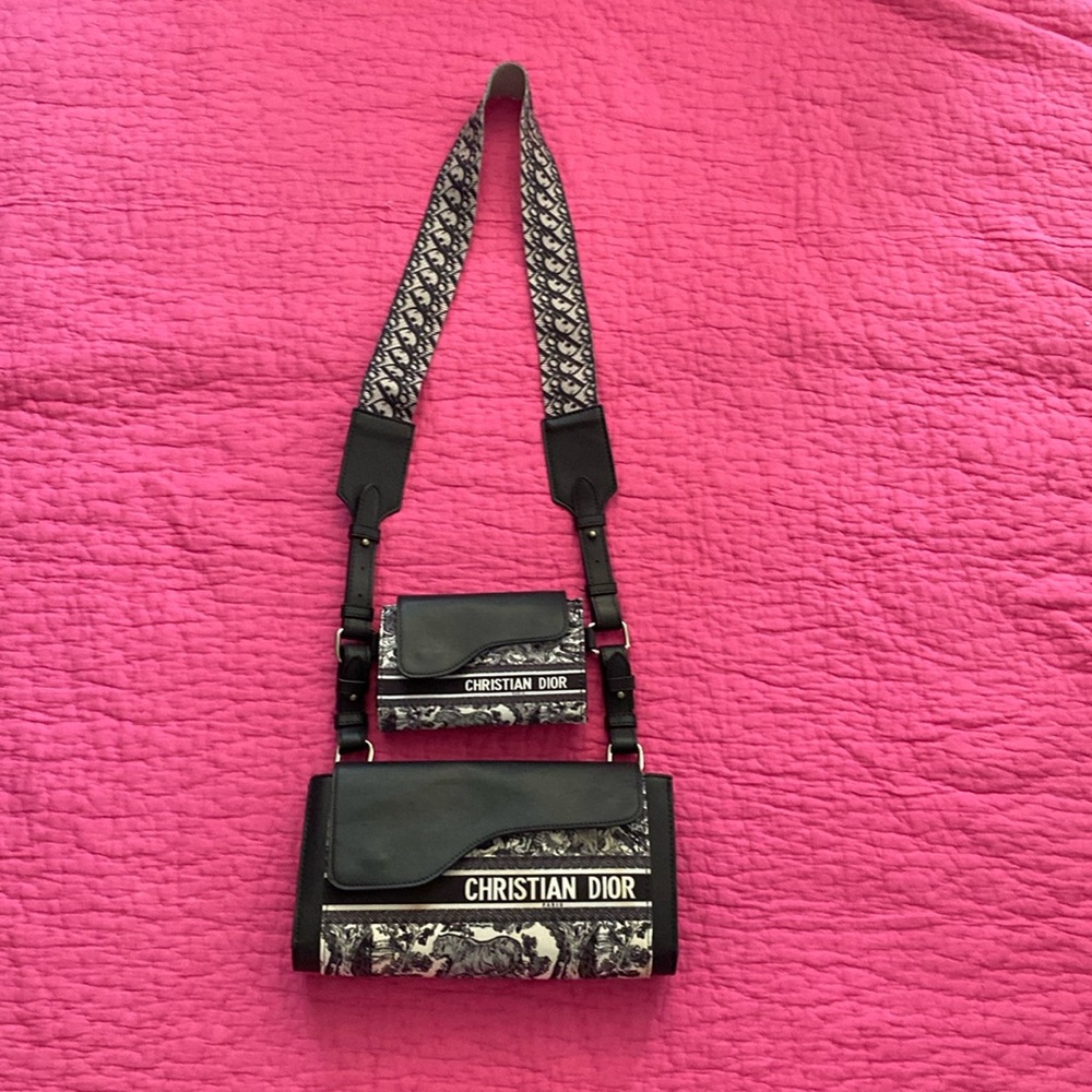 Christian Dior double bag